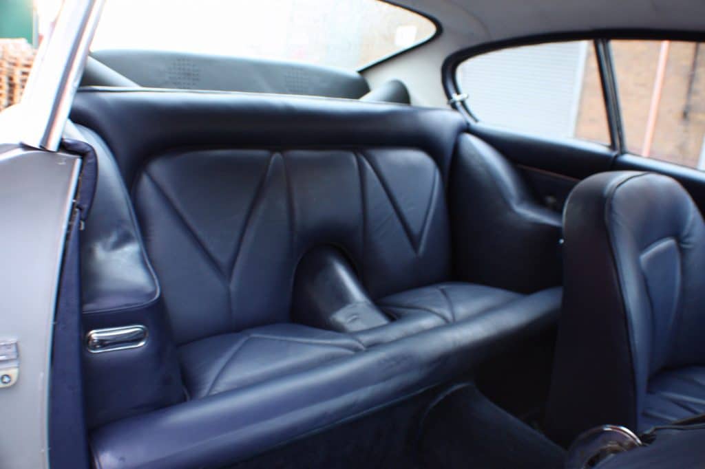 AstonMartinDB6_10 leather car seat restoration