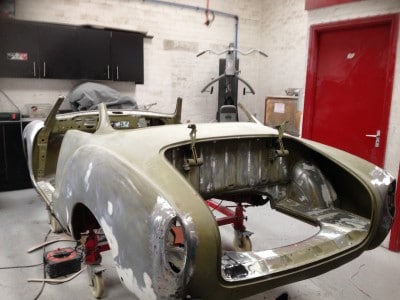 Classic car restoration