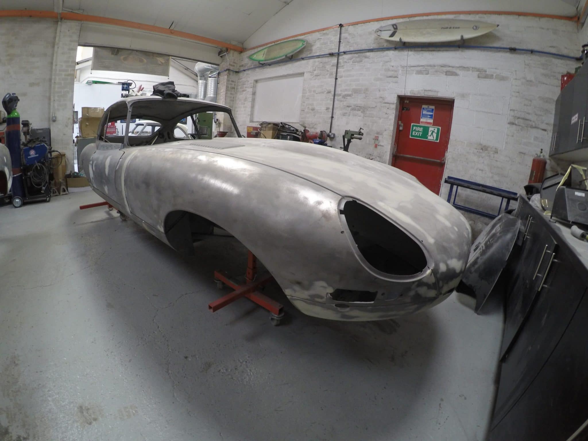 Classic car restoration