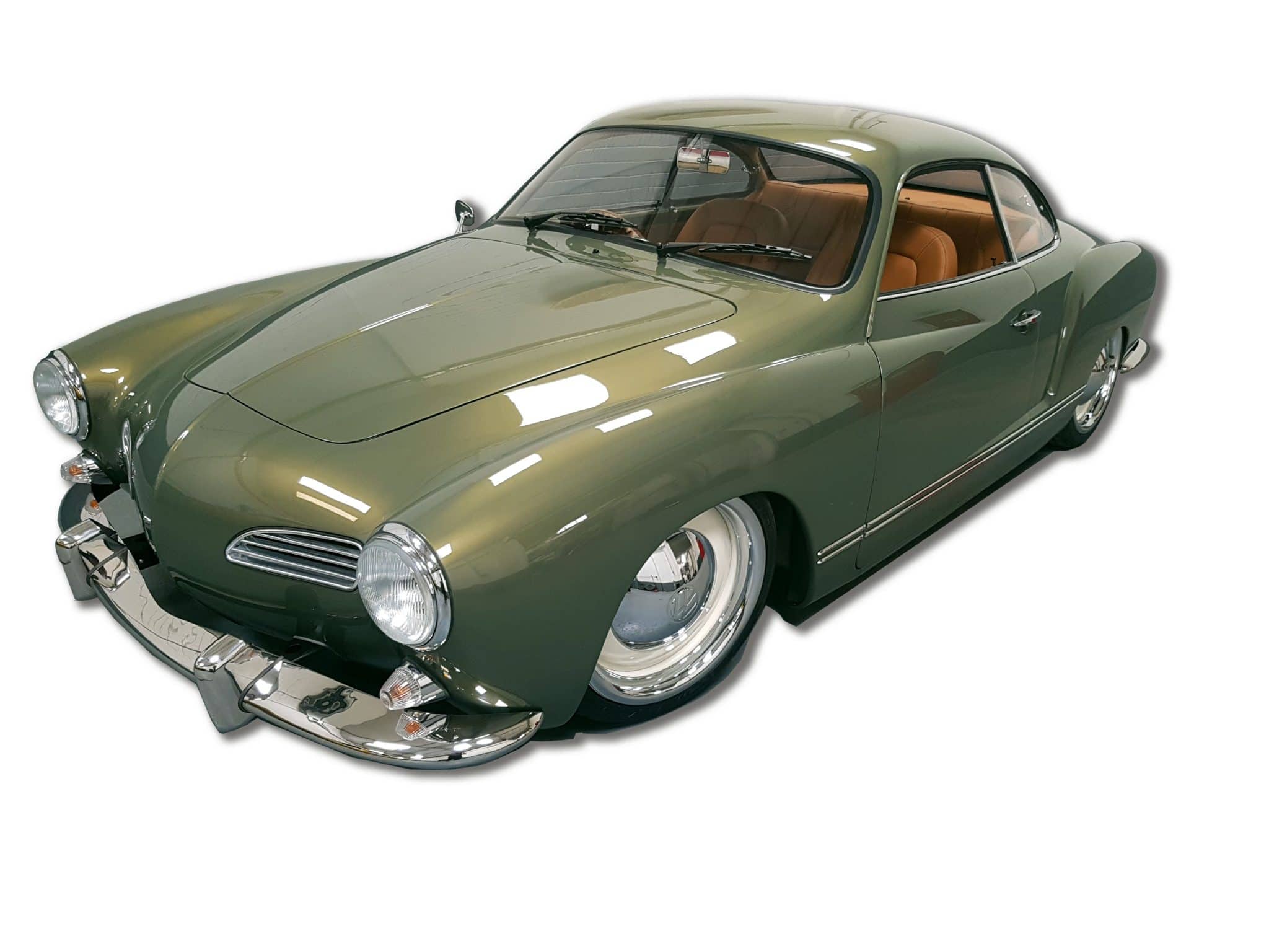 Green Karmann Ghia Karmann Ghia VW restoration