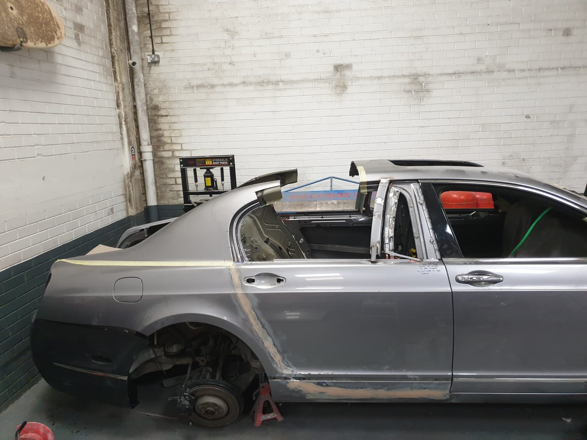 Bentley transformation process by DC classics