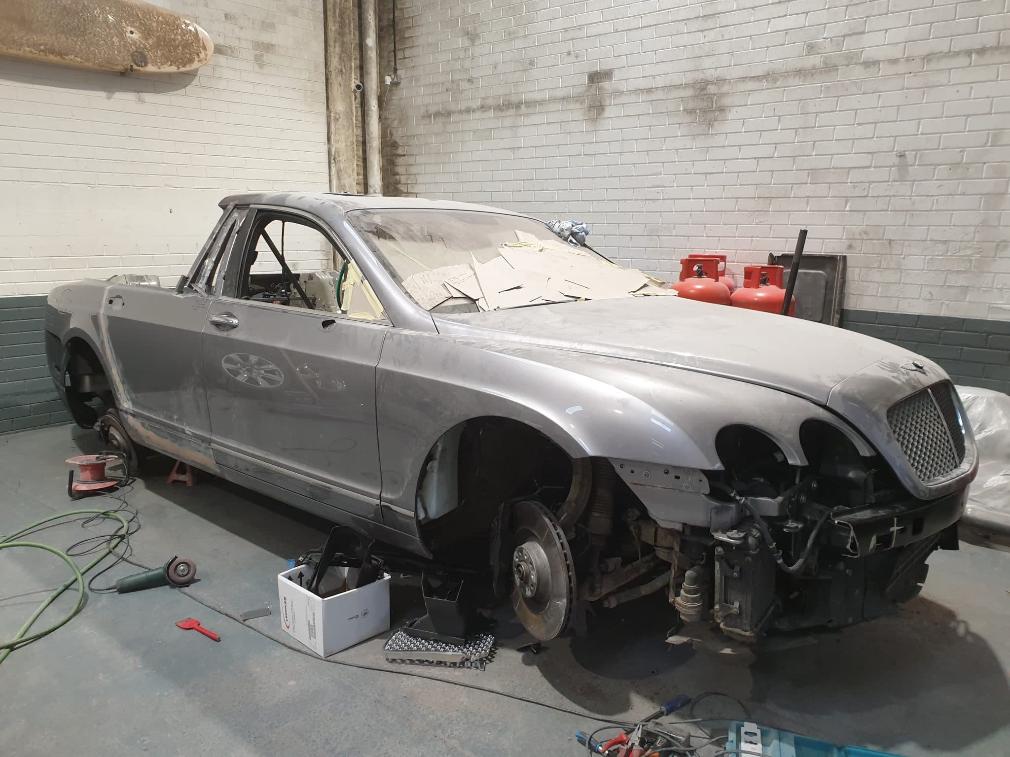 Bentley Customisation process by DC classics side