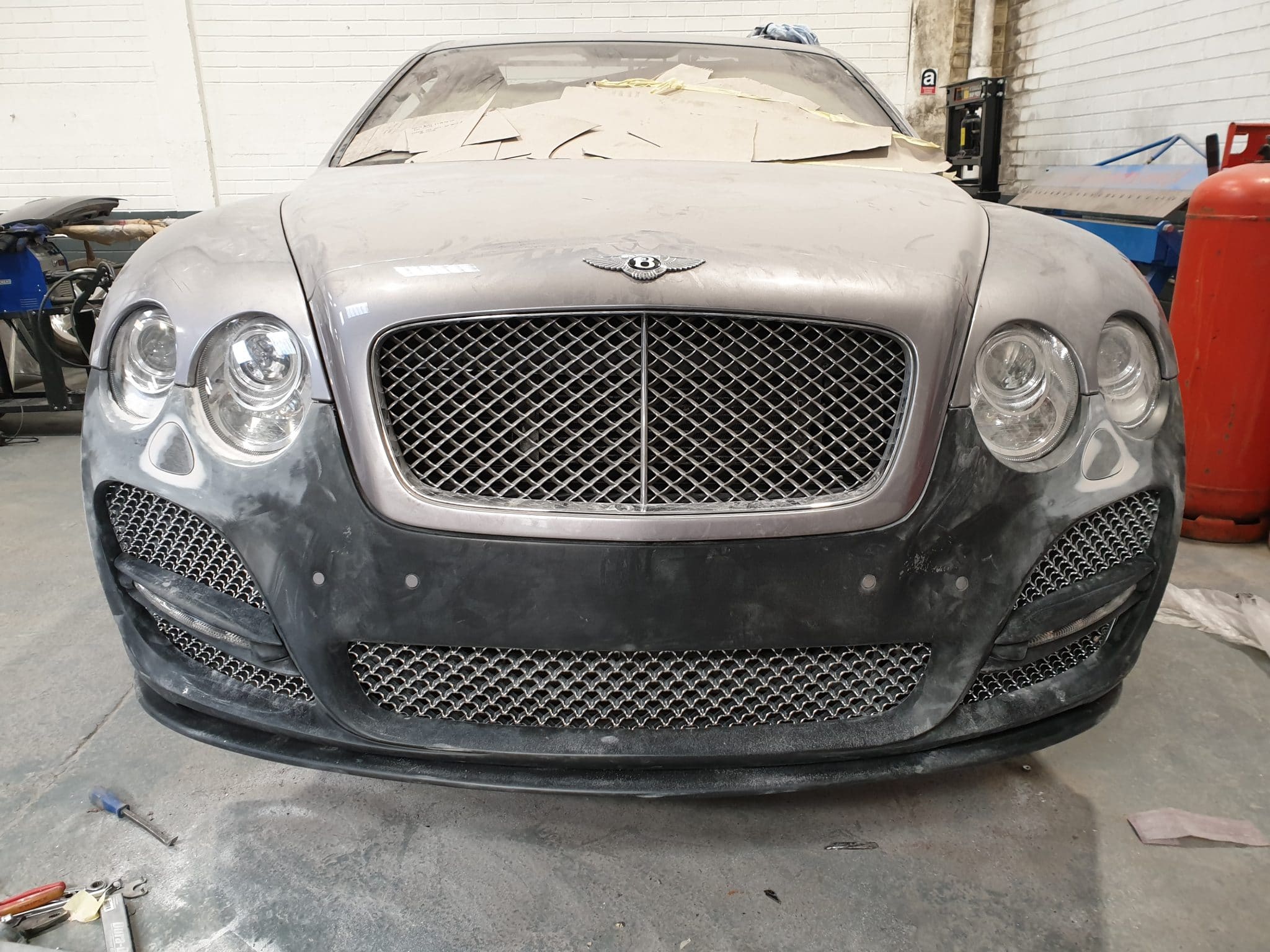 Bentley Customisation process by DC classics front