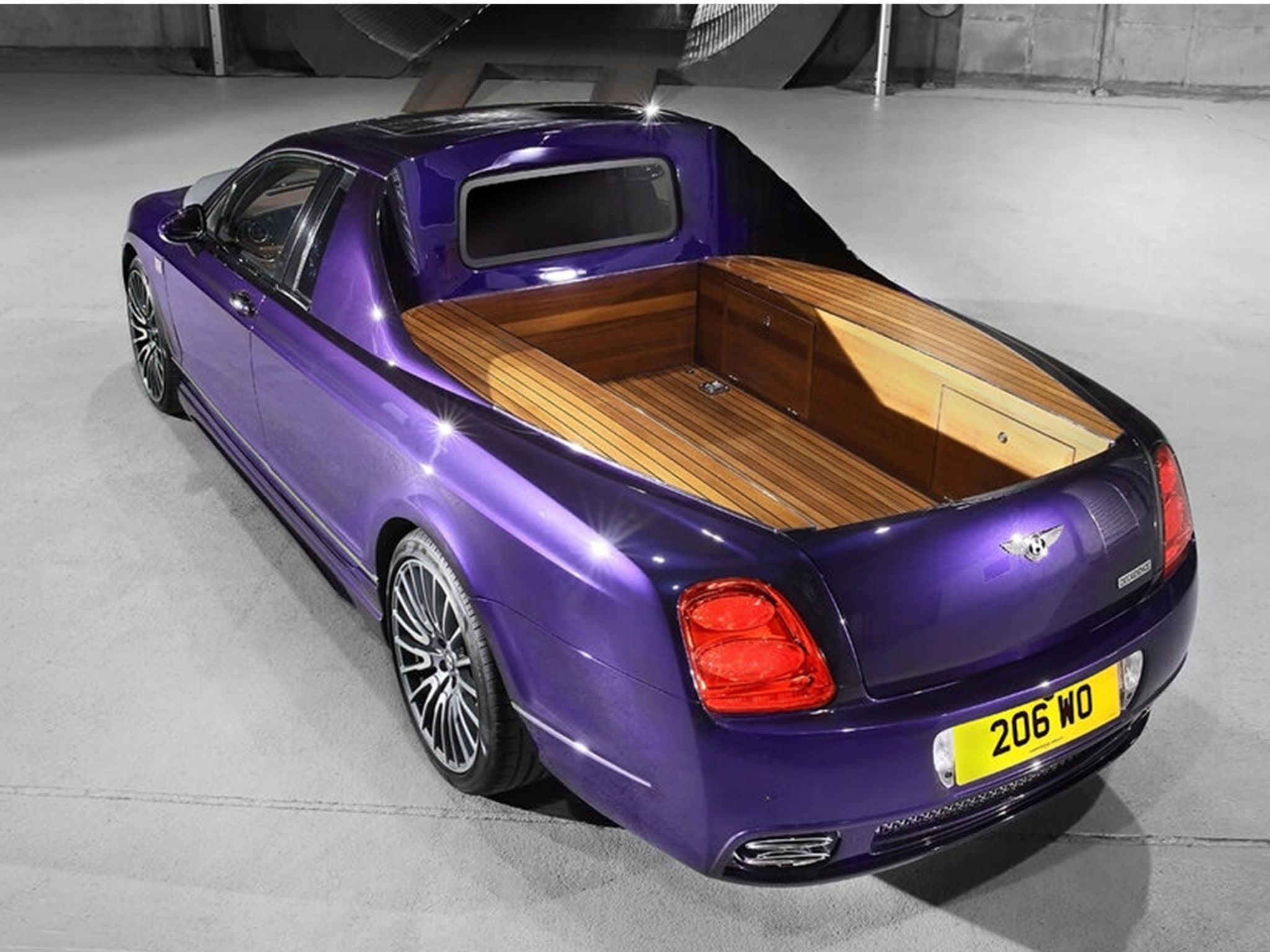 back of transformed Bentley full size