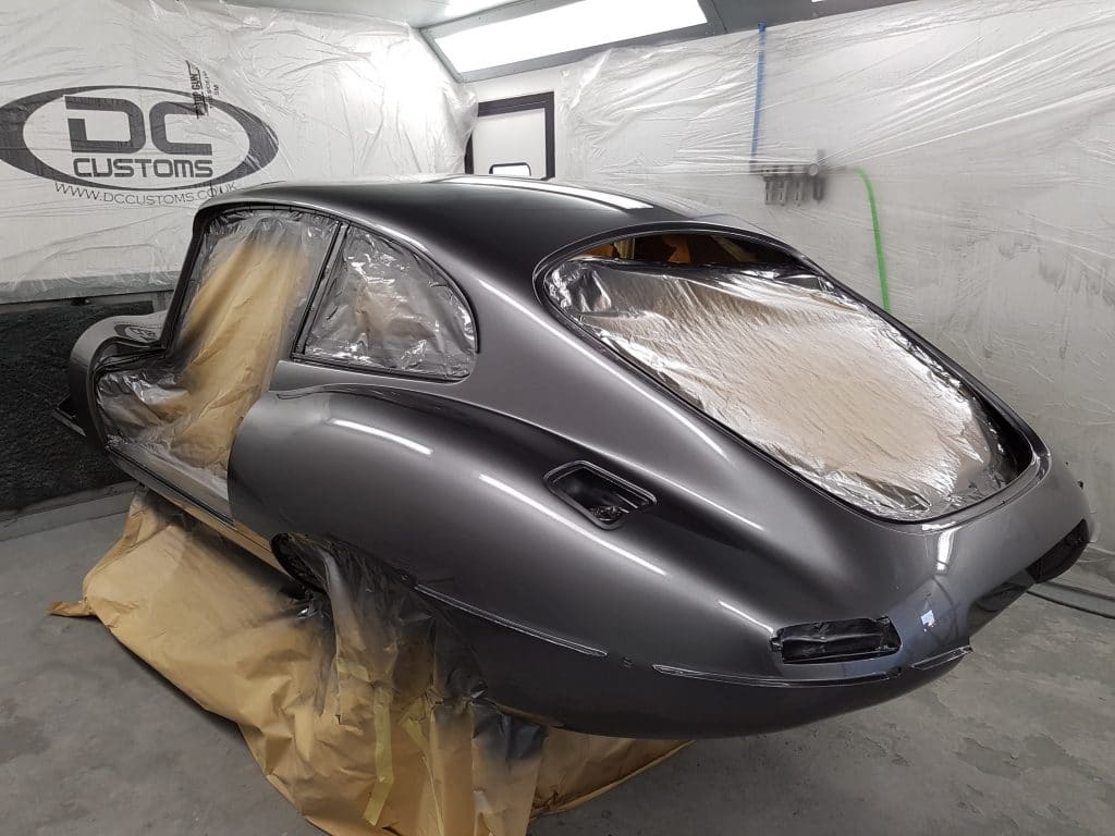 Classic car paint correction in Dudley by DC Classics